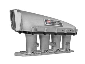 Honda Civic Intake Manifold - Skunk2 Racing - Ultra Series Race, 3.5L Plenum, 90mm TB Inlet - Black - `99-`00